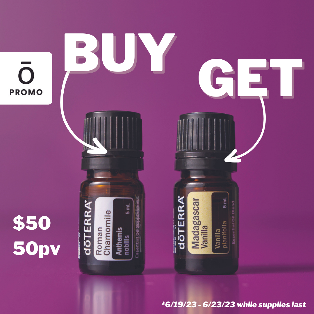 BOGO: Roman Chamomile & Madagascar Vanilla