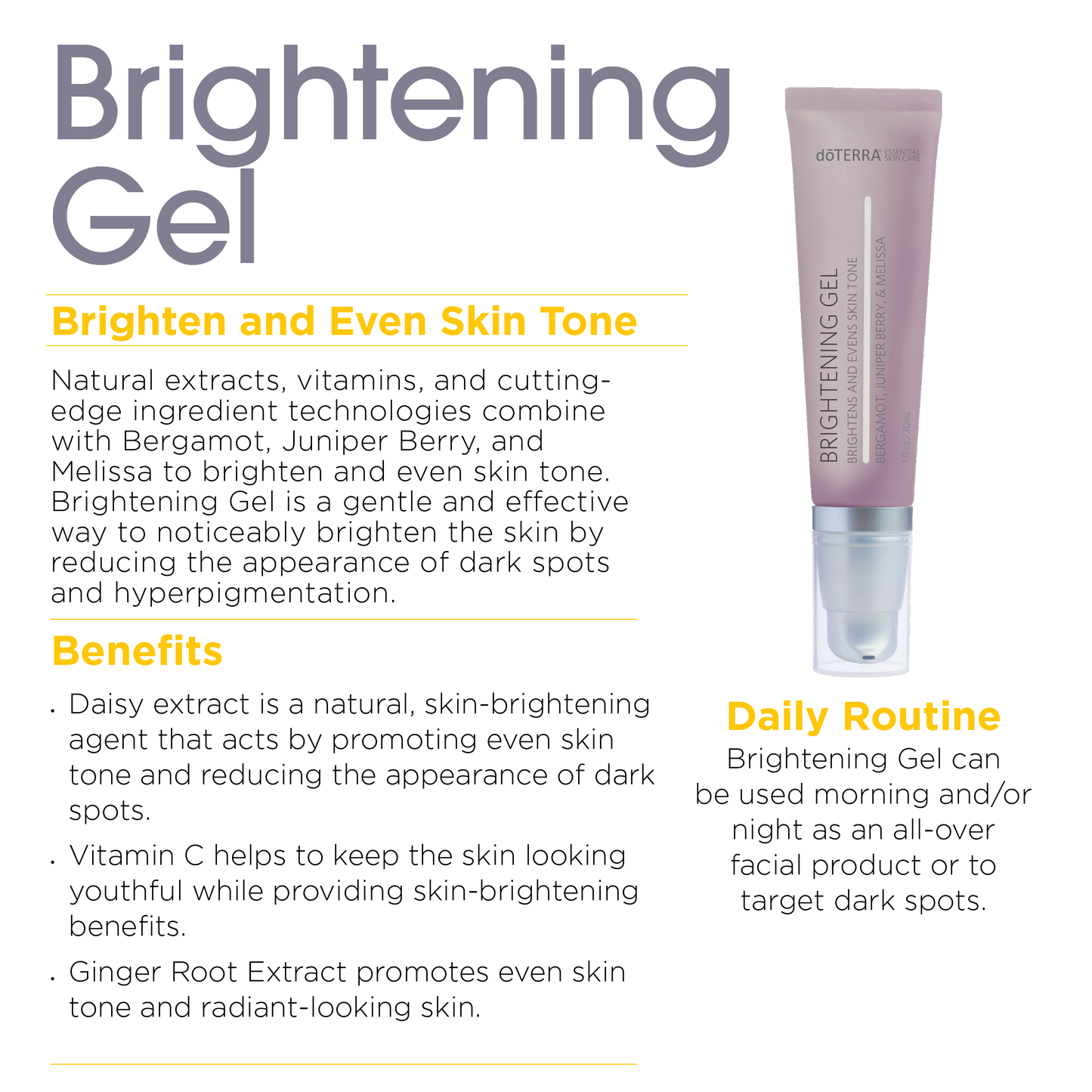 Brightening Gel