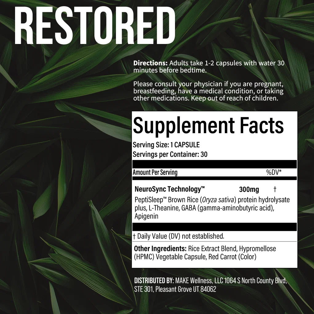 Make Wellness RESTORED