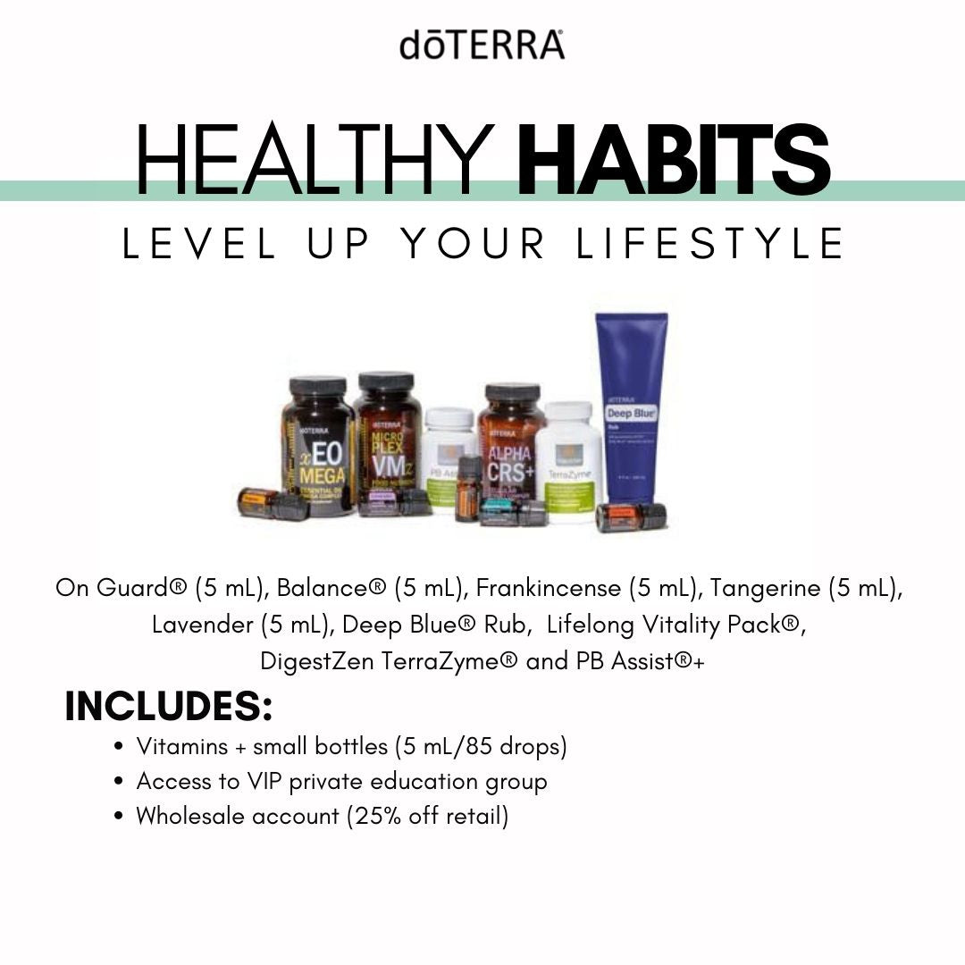 Healthy Habits Kit with FREE dōTERRA Membership