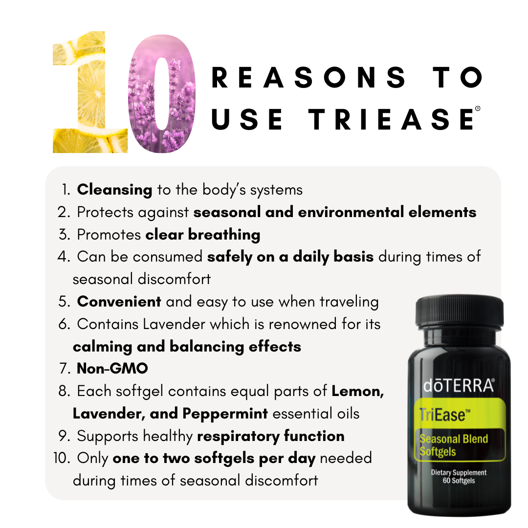 TriEase Blend Softgels 60 Sgls