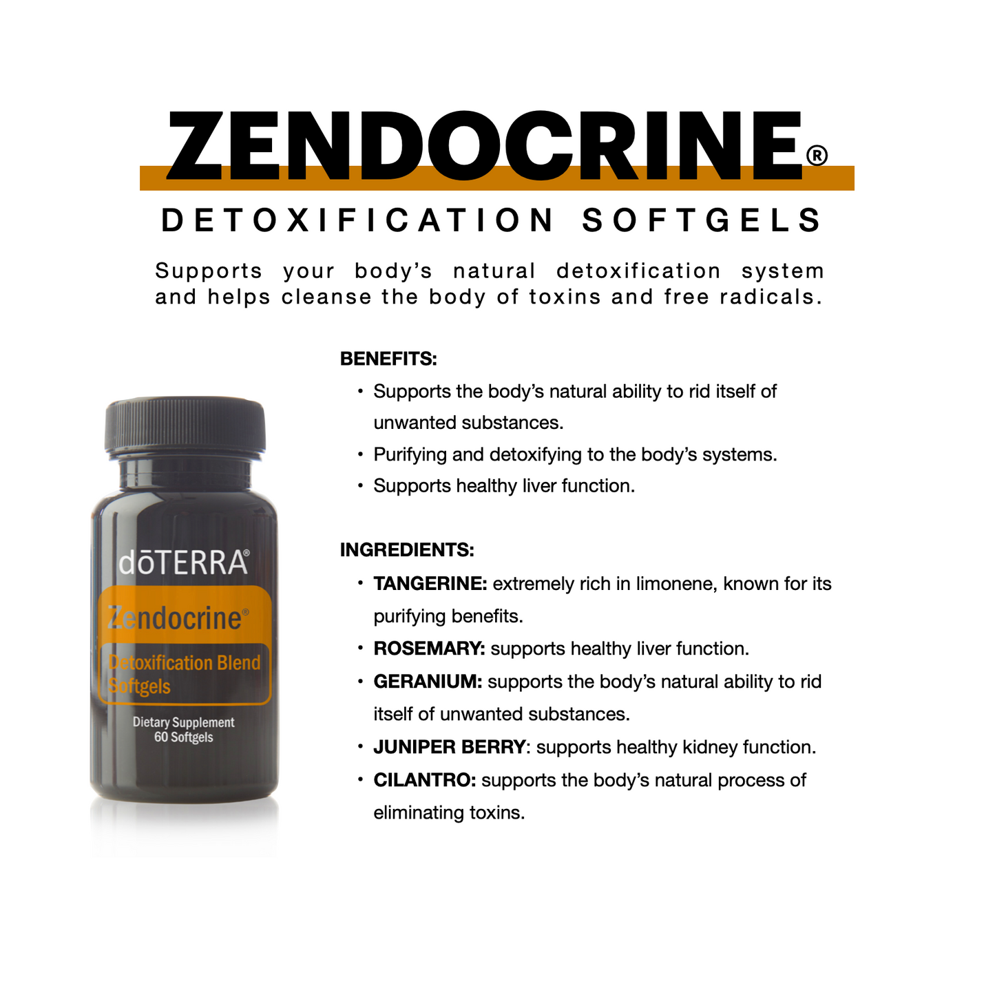 Zendocrine Softgels