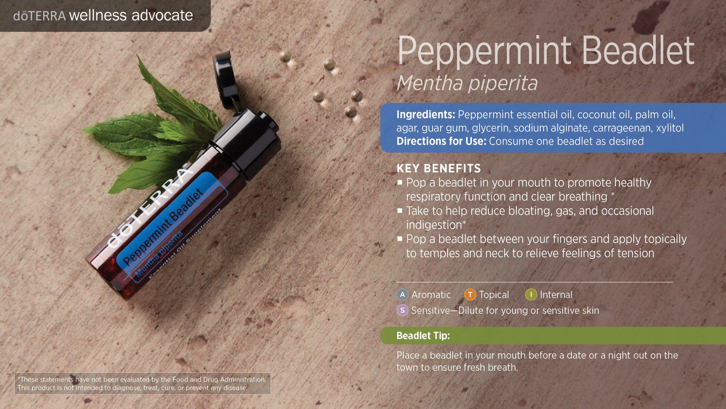 Peppermint Beadlets 125 ct
