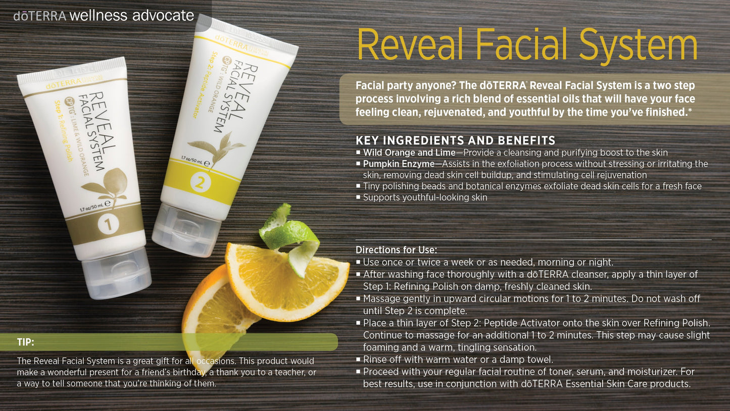Reveal Facial System 50 mL each