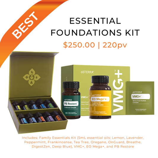 Essential Foundations Kit (includes FREE doTERRA Membership)