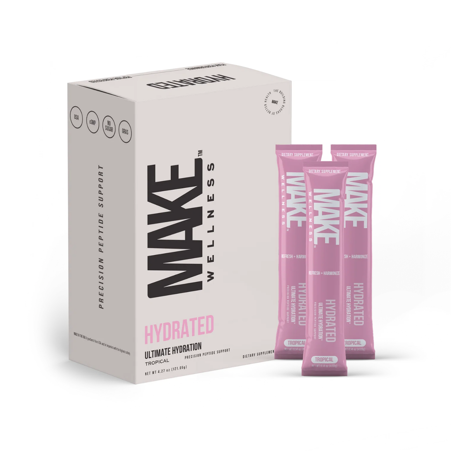 Make Wellness HYDRATED - Tropical