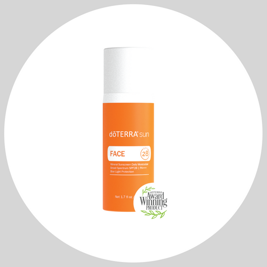 doTERRA sun Face Mineral Sunscreen Daily Moisturizer