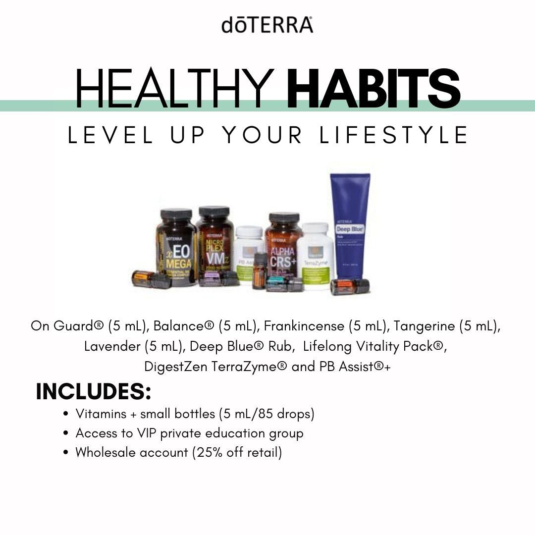 Healthy Habits Kit with FREE dōTERRA Membership