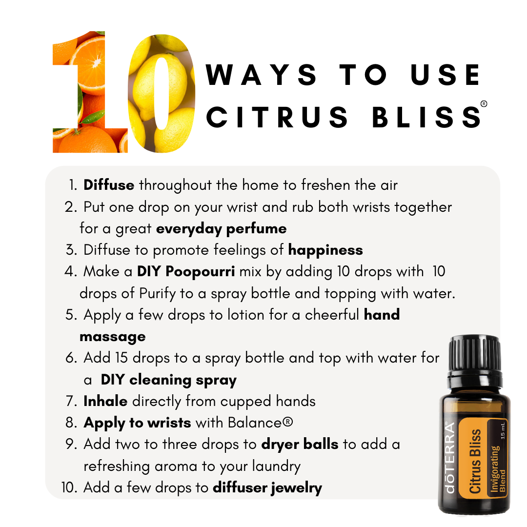 Citrus Bliss (Invigorating Blend) 15mL